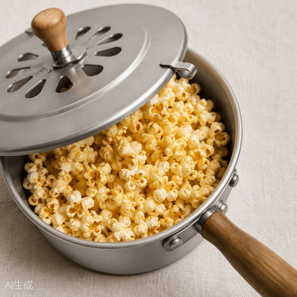 Campfire Popcorn Popper Long Handle