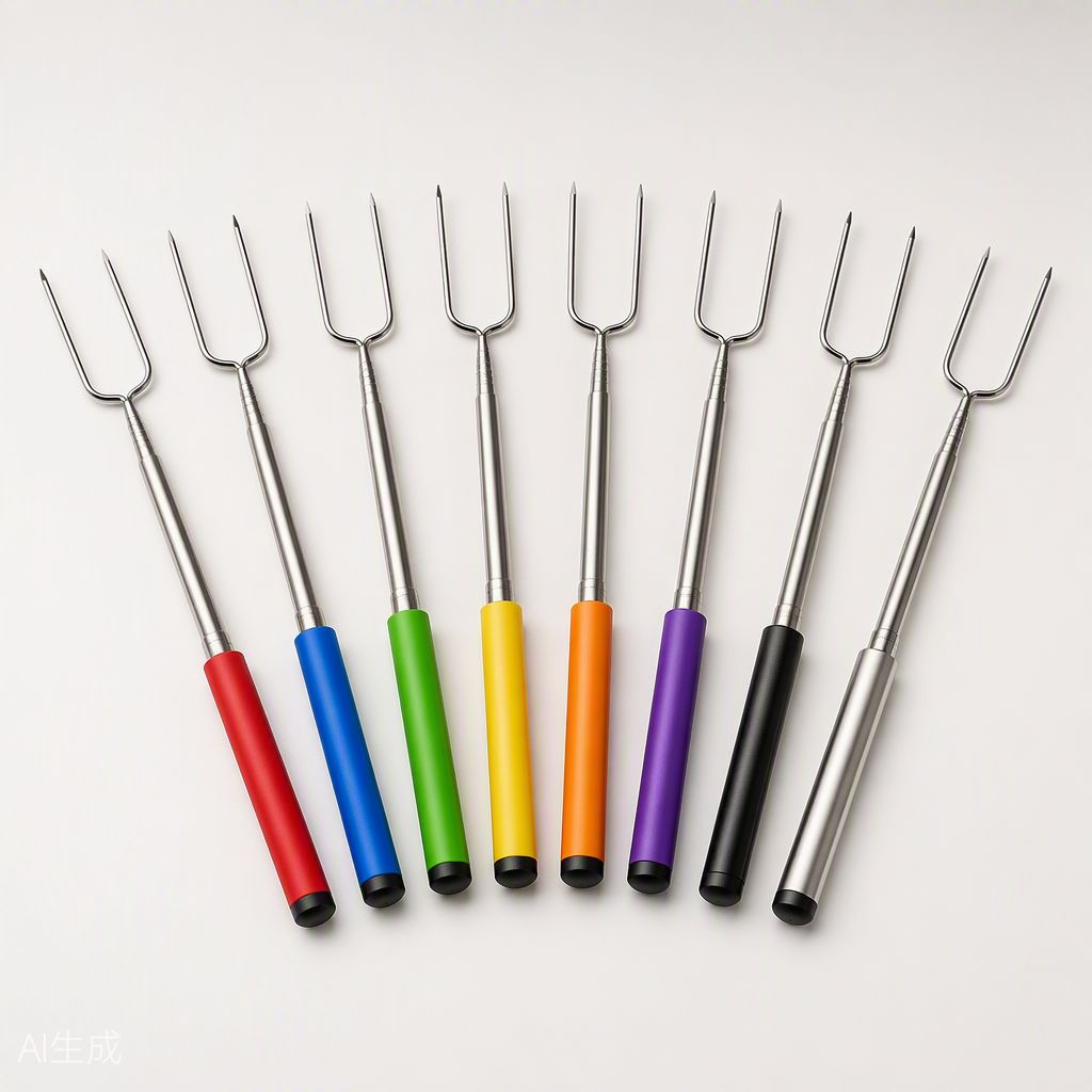 Extendable Marshmallow Roasting Sticks Set of 8