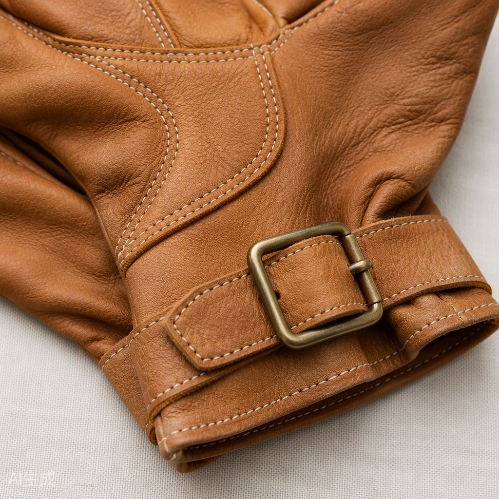 Leather Palm Work Gloves Heat Resistant