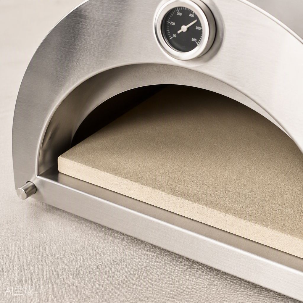 Portable Wood-Fired Pizza Oven Stainless Steel