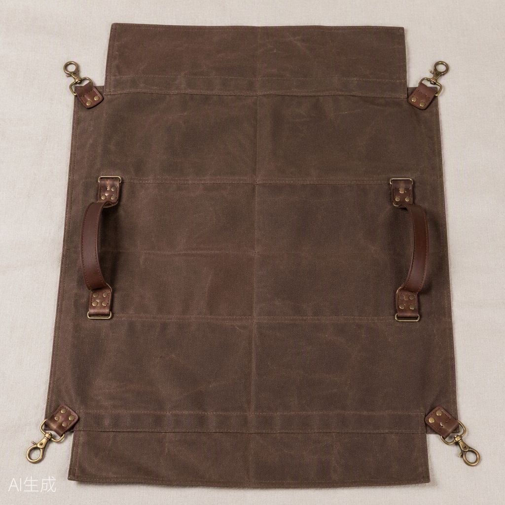 Waxed Canvas Firewood Sling